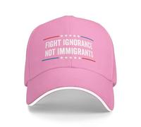 Anceky Combatti l'ignoranza. Cappello per immigrati. Cappellino da Baseball PRO-immigrati.