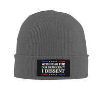 Anceky con Paura per la Nostra democrazia dissenso Berretto Lavorato a Maglia Cappelli per Donne Uomini