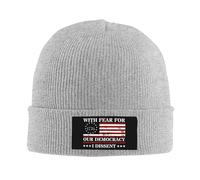 Anceky con Paura per la Nostra democrazia dissenso Berretto Lavorato a Maglia Cappelli per Donne Uomini