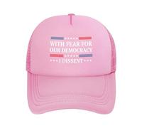 Anceky con Paura per la Nostra democrazia dissenso Cappelli Uomo Donna Cappellini da Baseball in Rete