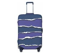 Anceky Coprivaligia da viaggio con stampa di carta strappata, in spandex, per proteggere la valigia, antipolvere, adatto a bagagli da 18-32 pollici, coprivaligia per bambini e adulti, taglia XL