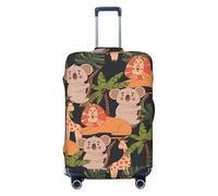Anceky Coprivaligia da viaggio in spandex, protezione per valigia, simpatico giraffa, leone, koala, antigraffio, adatto per bagagli da 18 a 32 pollici, coprivaligia per bambini e adulti, piccolo