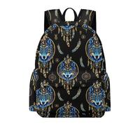 Anceky Divertente zaino con stampa 3D per sport all'aria aperta ed escursionismo, stile Boho Totem Native A