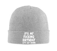 Anceky È Il Mio fottuto Compleanno, Berretto Invernale Lavorato a Maglia per Uomo e Donna.