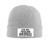 Anceky È Il Mio fottuto Compleanno, Berretto Invernale Lavorato a Maglia per Uomo e Donna.