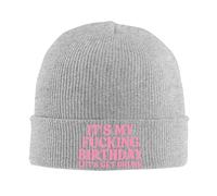 Anceky È Il Mio fottuto Compleanno, Berretto Invernale Lavorato a Maglia per Uomo e Donna.