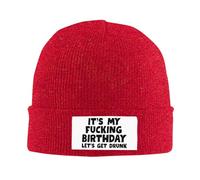 Anceky È Il Mio fottuto Compleanno, Berretto Invernale Lavorato a Maglia per Uomo e Donna.