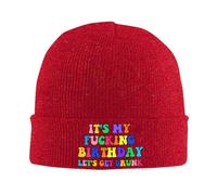 Anceky È Il Mio fottuto Compleanno, Berretto Invernale Lavorato a Maglia per Uomo e Donna.