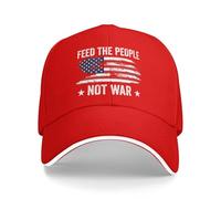 Anceky Feed The PeopleWar Hat Anti 47 Protest Baseball cap