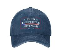 Anceky Feed The PeopleWar Hat Anti 47 Protest Retro Cotton cap