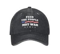 Anceky Feed The PeopleWar Hat Anti 47 Protest Retro Cotton cap