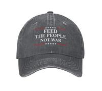 Anceky Feed The PeopleWar Hat Anti 47 Protest Retro Cotton cap