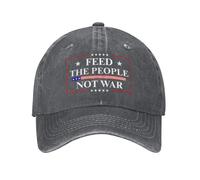 Anceky Feed The PeopleWar Hat Anti 47 Protest Retro Cotton cap