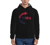 Anceky Felpa con Cappuccio da Uomo TPUSA Turning Point USA con Tasche