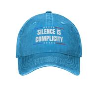 Anceky Il Silenzio è complicità Cappello Liberal Democratico libertà Uguaglianza Diritti Cappello di Cotone