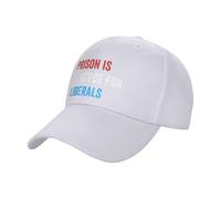 Anceky La Prigione è Perfetta per i liberali Cappellino da Baseball Anti-liberale