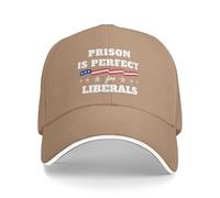 Anceky La Prigione è Perfetta per i liberali (Cappello da Baseball Anti-liberale)