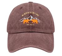Anceky L'Alaska Mi Chiama e Devo Andare. Cappello da papà, Cappello Divertente per Donne.
