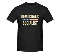Anceky Maglietta Democratico-Socialista Uomo Donna