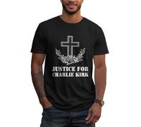 Anceky Maglietta Giustizia per Charlie Kirk Maglietta Prega per Charlie Kirk Riposa in Pace