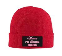 Anceky Mama I'm Coming Home Berretto Invernale Lavorato a Maglia per Uomo e Donna
