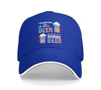 Anceky Mi servirà Un' Birra per mandare Giù Questa. Cappellino da Baseball per Uomo e Donna, a Tema Il 4 luglio