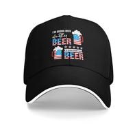 Anceky Mi servirà Un' Birra per mandare Giù Questa. Cappellino da Baseball per Uomo e Donna, a Tema Il 4 luglio