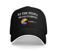 Anceky Noi Il Popolo Significa Tutti, Cappellino da Baseball LGBTQ Pride