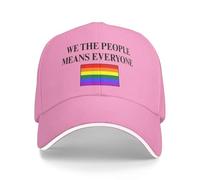 Anceky Noi Il Popolo Significa Tutti, Cappellino da Baseball LGBTQ Pride