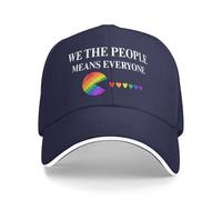 Anceky Noi Il Popolo Significa Tutti, Cappellino da Baseball LGBTQ Pride