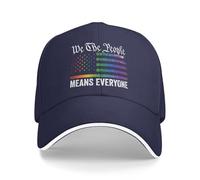 Anceky Noi Il Popolo Significa Tutti, Cappellino da Baseball LGBTQ Pride