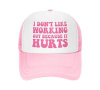 Anceky Non Mi Piace Lavorare perché Fa Male, Berretto da Baseball Unisex con Scritta Sandwich per Uomo e Donna