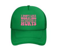 Anceky Non Mi Piace Lavorare perché Fa Male. Cappello da Baseball Regolabile.