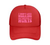 Anceky Non Mi Piace Lavorare perché Fa Male. Cappello da Baseball Regolabile.