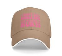 Anceky Non Mi Piace Lavorare perché Fa Male. Cappello da Baseball Regolabile.