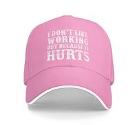 Anceky Non Mi Piace Lavorare perché Fa Male. Cappello da Baseball Regolabile.