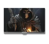 Anceky Opuscolo per biglietti da visita aziendali Grim Reaper per professionisti e dirigenti