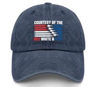 Anceky per Gentile concessione di The Red White And Blue Hat for Men Funny Baseball Hats Funny Birthday Gifts