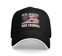 Anceky Pete Hegseth Cappello Criminale di Guerra Impeach Hegseth Cappello da Baseball