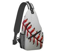 Anceky Piccolo zaino a tracolla per donna e uomo, borsa a tracolla rossa leggera, casual, antifurto, per sport all'aria aperta, escursioni e viaggi