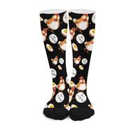 Anceky Pollo Fratello! Sei tu? Calzini alti fino al ginocchio per donne e uomini Calzini lunghi fino a metà polpaccio