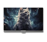 Anceky Porta biglietti da visita Un gatto in una nebulosa, libretto per professionisti e dirigenti