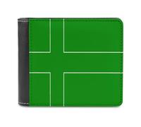 Anceky Portafogli bifold con bandiera dell'Algeria Portafogli da uomo alla moda con fessure, Portafogli per donna
