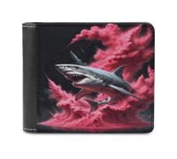 Anceky Portafogli Dolphin Bifold Portafogli eleganti da uomo con fessure, Portafogli per donna