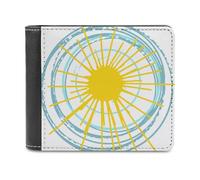 Anceky Portafoglio in pelle alla moda con un solo lato Wild And Free You Are My Sunshine