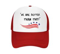 Anceky Siamo Migliori di Questo Berretto da Baseball Unisex con Scritta Sandwich cap per Uomo e Donna