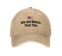 Anceky Siamo Migliori di Questo Cappello da Baseball, Cappelli Regolabili per Uomini e Donne