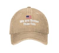 Anceky Siamo Migliori di Questo Cappello da Baseball, Cappelli Regolabili per Uomini e Donne