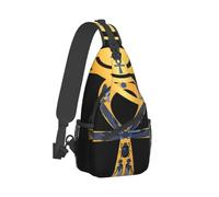 Anceky Simbolo dell'occhio di Horus nell'antico Egitto Borsa a tracolla, borsa a tracolla unisex, zaino da viaggio, sportivo, da trekking e per il tempo libero