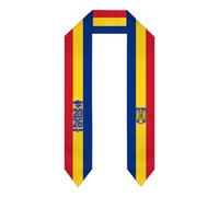 Anceky Stole e scialli con la bandiera della Romania per gli studenti laureati che festeggiano